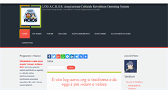 Desktop Screenshot of lug-acros.org