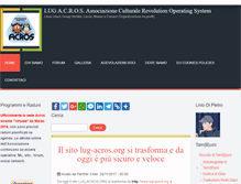 Tablet Screenshot of lug-acros.org